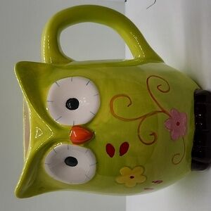 Owel ceramic mug new